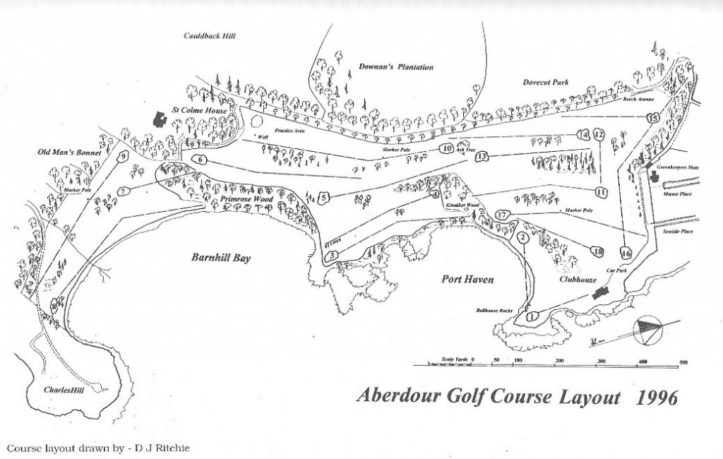 Course Layout 1996